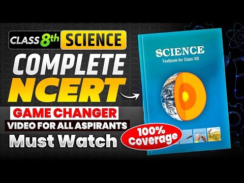 Science NCERT 8th Class | UPSC CAPF AC 2026 | CDS | NDA |GENERAL SCIENCE#upsc #ncert #capf #cds #nda