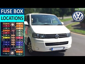 VW T5 Fuse Box Locations and how to check Fuses on VW T5 Transporter