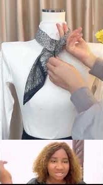 A Scarf style That Turns Basics Into Luxury