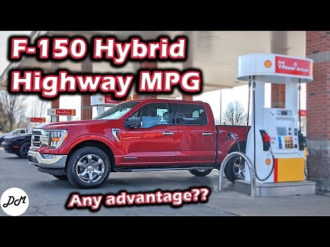 2021 Ford F-150 PowerBoost Hybrid – MPG Test | Real-world Highway Range