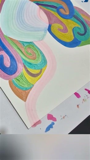 Colour Flow Part 2 #markers #ColourExpression #satisfying #draw #Art #OriginalAbstract #abstractart