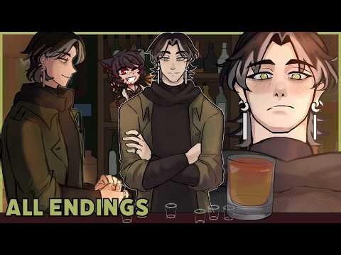 Yandere Bartender is Here To Warm You Up From The Cold - Ashes to Ashes Day 1 All Endings