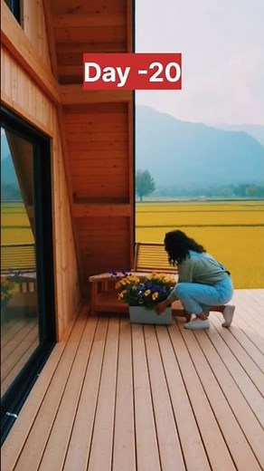 Abandoned Shack to Dream A-Frame Cabin in the Mountains | Incredible Transformation #Shorts