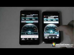Samsung Infuse 4G vs. Galaxy S 4G Network Speed Tests | Pocketnow