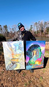 7.6K views · 225 reactions | This is what seven years of practice looks like  More depth, cleaner lines, better shading. It turns out, stubbornly painting every day actually works. Who knew? #morphisart #artisttransformation #artistprogress #originalart | Morphis Art | Facebook