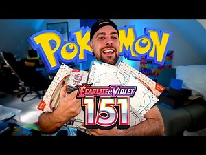 Ma première ouverture 151 (la meilleure collection Pokémon ?)