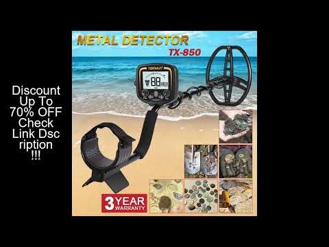 TX-850 Metal Detector Underground Professional Depth 2.5m Scanner Search Finder Gold Detector Treasu