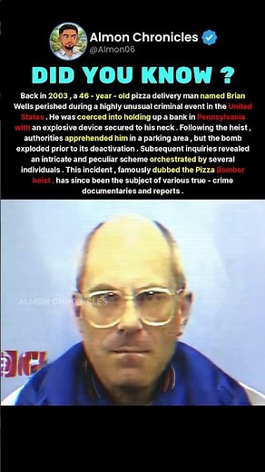 Back in 2003, a 46-year-old pizza delivery man named Brian Wells perished during...