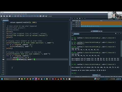 Python - Unit 6 Exercises - Lists, Tuples, and using them with Loops - Fall 2025