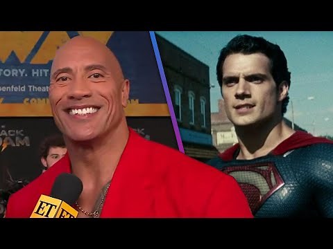 Black Adam: Dwayne Johnson on Henry Cavill's RETURN as Superman (Exclusive)