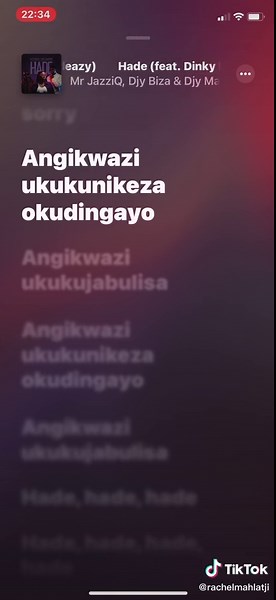 Mr JazziQ, Djy Biza & Djy Ma’Ten - Hade ft Dinky Kunene & Mellow & Sleazy