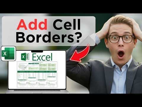 How To Add Borders To Cells In Excel (Tested)