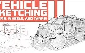 【Painting】关于产品设计的结构透视（重型载具篇）