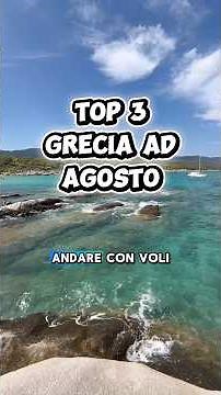 Top 3 GREECE in AUGUST 😱