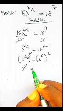 transcendent equation #tutorial #maths #education