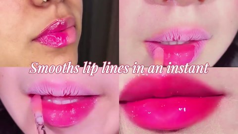 Unidollss MOOD Color Changing Lip Oil - Hydrating, Plumping, Non-Sticky Lip Gloss with Shimmer Finish, Long-Lasting Moisturizing Tinted Lip Balm for Smooth & Glossy Lips