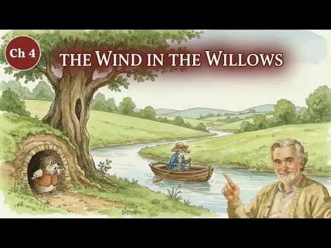 🌿 The Wind in the Willows – Chapter 4: The Green Door | Classic Bedtime Story for Kids & Families 📖🌙