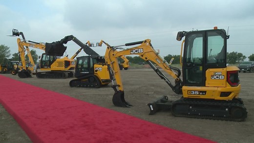 'A really obvious choice': England-based JCB breaks ground on new machinery factory in San Antonio
