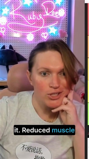 Losing Muscle Made Me Happier #dysphoria #transformation