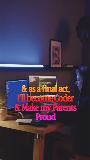 From Zero to Coder 💻 | I Will Make My Parents Proud ❤️ #motivation #shorts