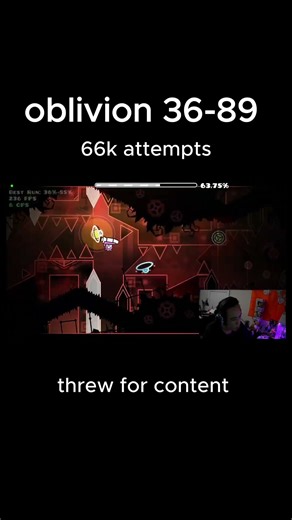 Oblivion 36-89 #shorts #geometrydash #gd #gaming