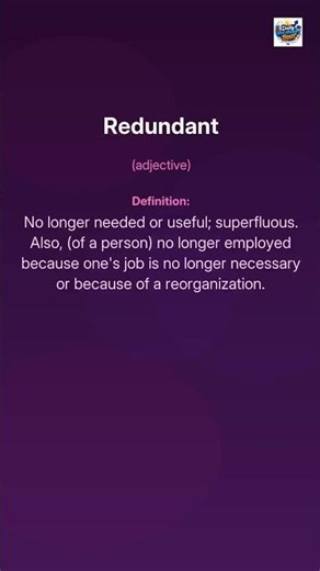 Master 'Redundant': Stop saying 'unnecessary' and sound smarter!