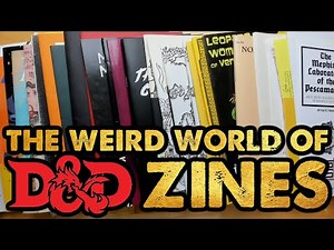 Exploring the Weird World of DnD Zines: Part 1