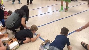 3.2K views · 59 reactions | Toad Races took place at elementary schools across Faulkner County today as students competed to qualify for the Jump for Education race at #ToadSuckDaze. Here are students from Vilonia Elementary participating in a toad race. Congrats to all the students (and toads) who will advance to the Jump for Education race on Saturday at the Walmart/Sam's Club Toad Dome! : Erica Campbell #ToadSuck | Toad Suck Daze | Facebook