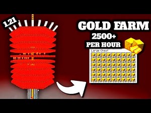 INSANE Gold Farm in Minecraft 1.21 Java – Unlimited Gold & XP!