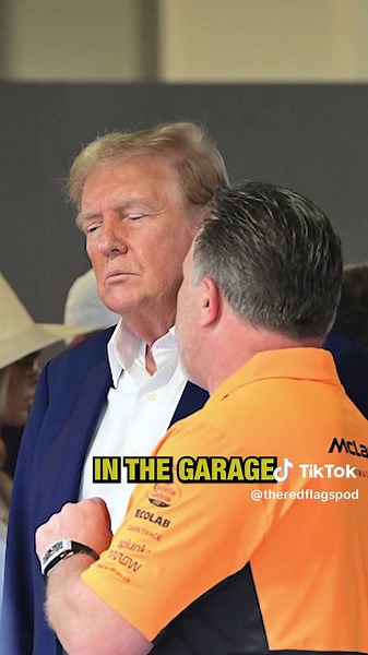 Lando Norris Shares Hilarious Encounter with Donald Trump