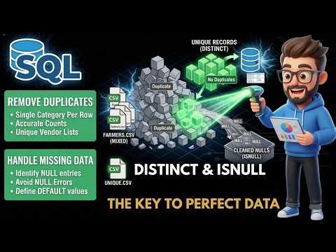 Two SQL Keywords That Change Everything | DISTINCT & NULL