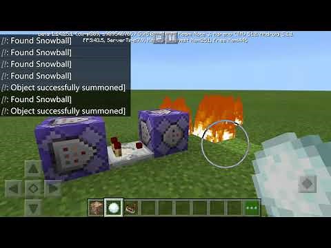Minecraft how to make a lightning snowball