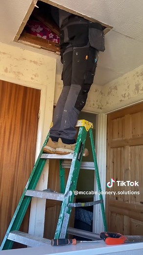 Loft Hatch Installation with Ladder Tips