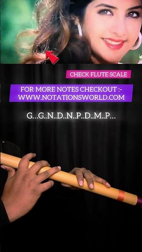 Saat Samundar Paar Flute Cover + Notes | Vishwatma | #flutetutorial #flutenotes #oldsongs #flute