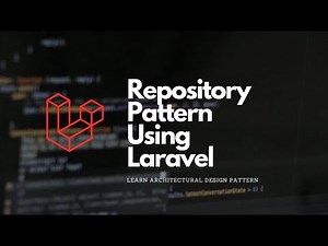 Laravel Repository Pattern CRUD Tutorial