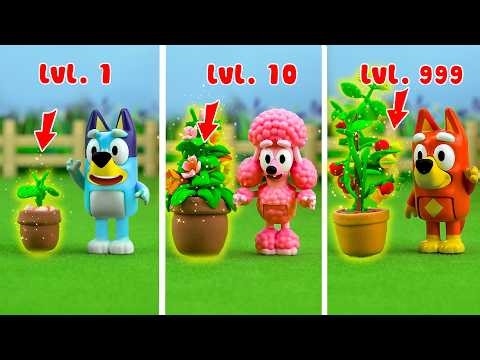 Bluey CHEATS to Win?! 😳 Energy Drink for Plants‼️ | Bluey toys pretend play