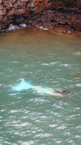 1.8M views · 7.2K reactions | Mermaid in Lake Superior on a wavy...