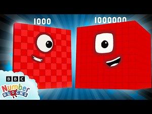 Count To 1,000,000 | Numberblocks 1 Hour Compilation | Learn to Count | Numbers Cartoon For Kids - Videos For Kids