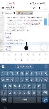 Heading & paragraph In HTML on mobile