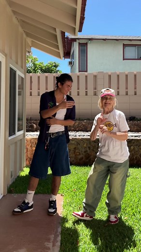 Fitcheck with gramz. I just know I’m gonna look back at this and smile #fyp #foryou #outfitideas #outfitinspo #hawaii #noawithnoh