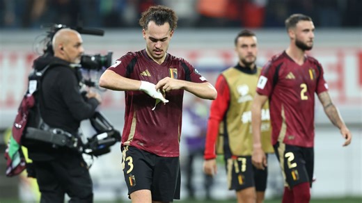 Arthur Theate et les Diables 'un peu déçus', mais pas abattus : 'On ne peut pas reprocher grand-chose à l'équipe' - RTBF Actus