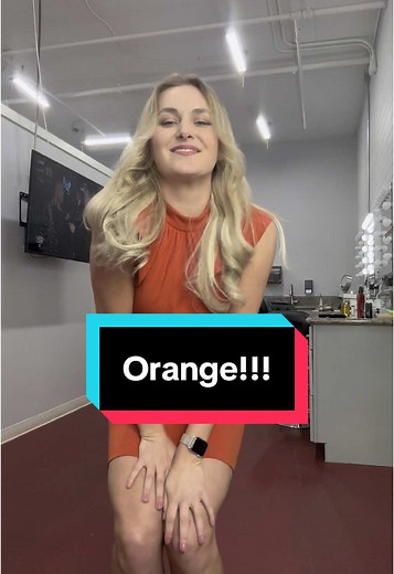 thank you for the dress @Dominique LaVigne 🧡🧡🧡 #fitcheck #orange #retro #60s