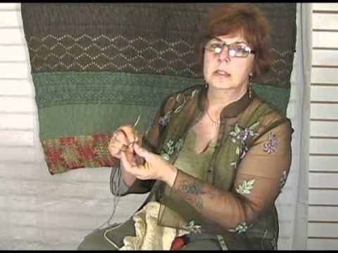 Knitting Instructional Video: How to Attach a Pom Pom to a Knitted Piece