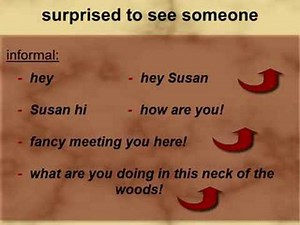 Greetings-2 Vocab & Phrases - English Meeting ESL Lesson