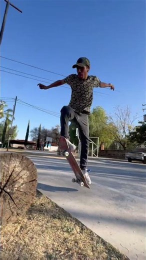 Ollie over Stump #skateboarding #skate #mexico
