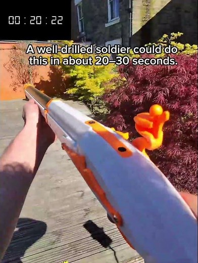 How fast can I fire the musket? #nerf #airsoft #history
