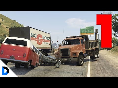 CHOQUES DE AUTOS EN GTA 5 #1 - DIVANJM 03 (LOS MEJORES CHOQUES EN GTA5)