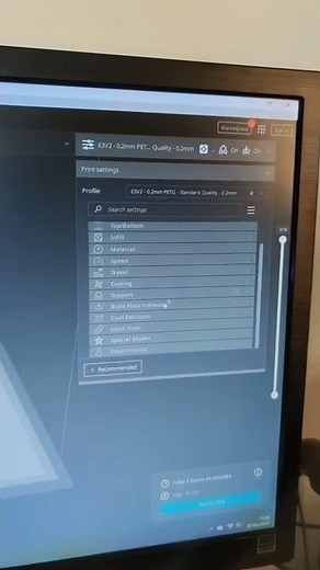 comment utiliser le mode vase dans cura ?