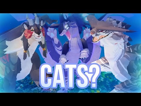 KOSING AS SEMI-AQUATIC CATS (Galiryn, fellisio and meorlark) | Creatures of Sonaria |