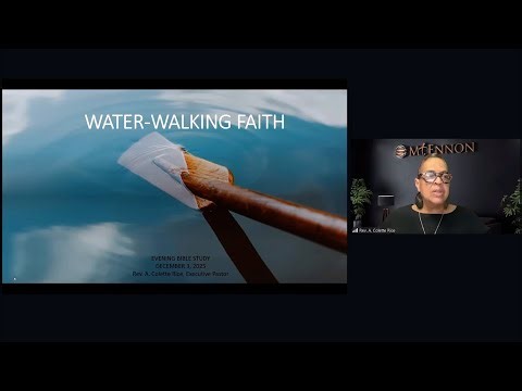 Water-Walking Faith: Trusting God Through The Test | Rev. A Colette Rice